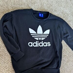 Adidas Men's Black Sweater